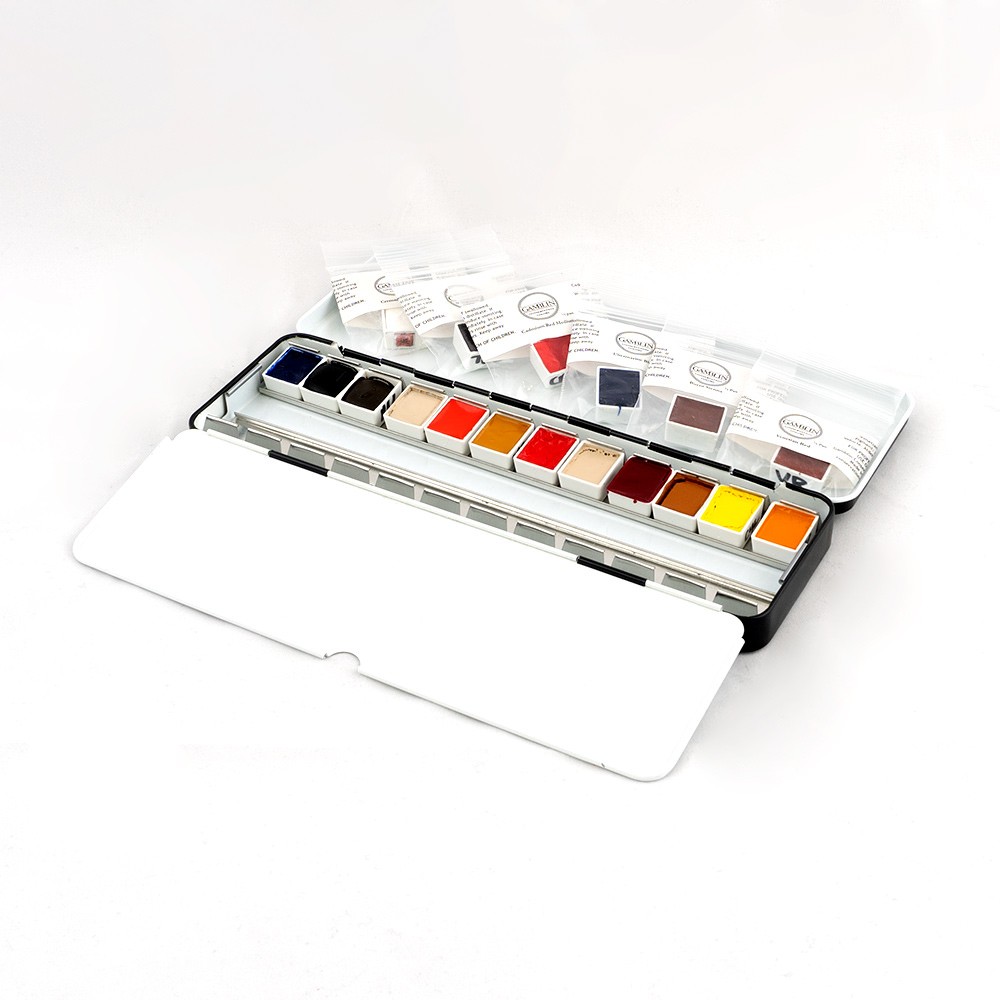 Набор ретушных красок Classical 24-Color HP Set Gamblin